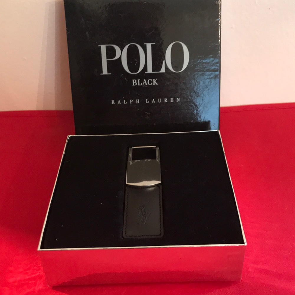 POLO Ralph Lauren leather key Fob